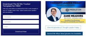 Bonus Resource - BizTracker
