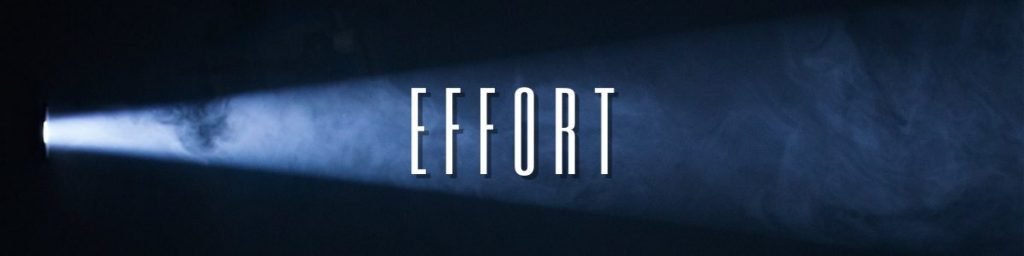 It's All My Fault - Effort
