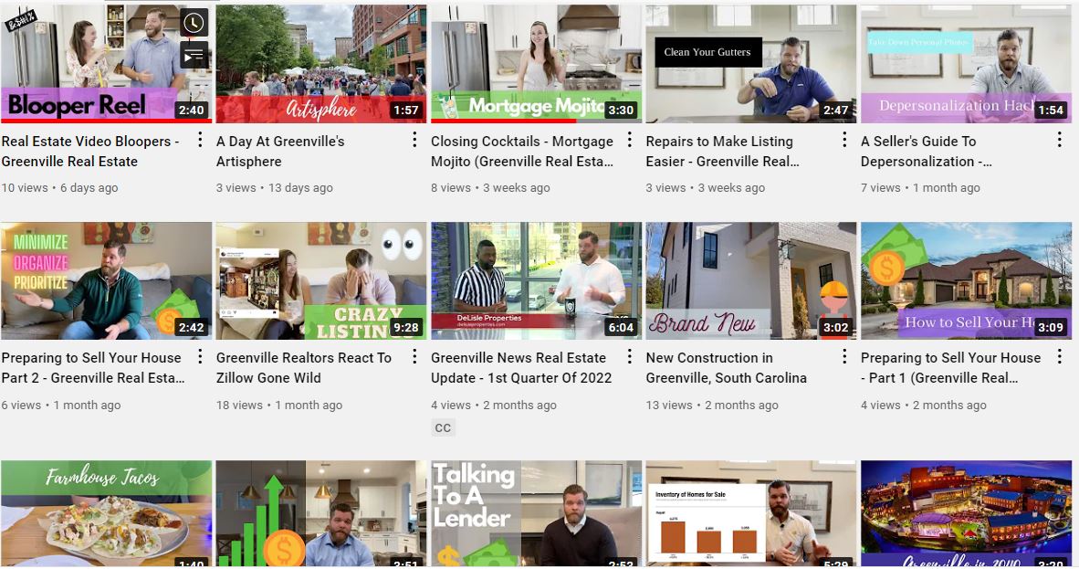 DeLisle Properties YouTube Channel