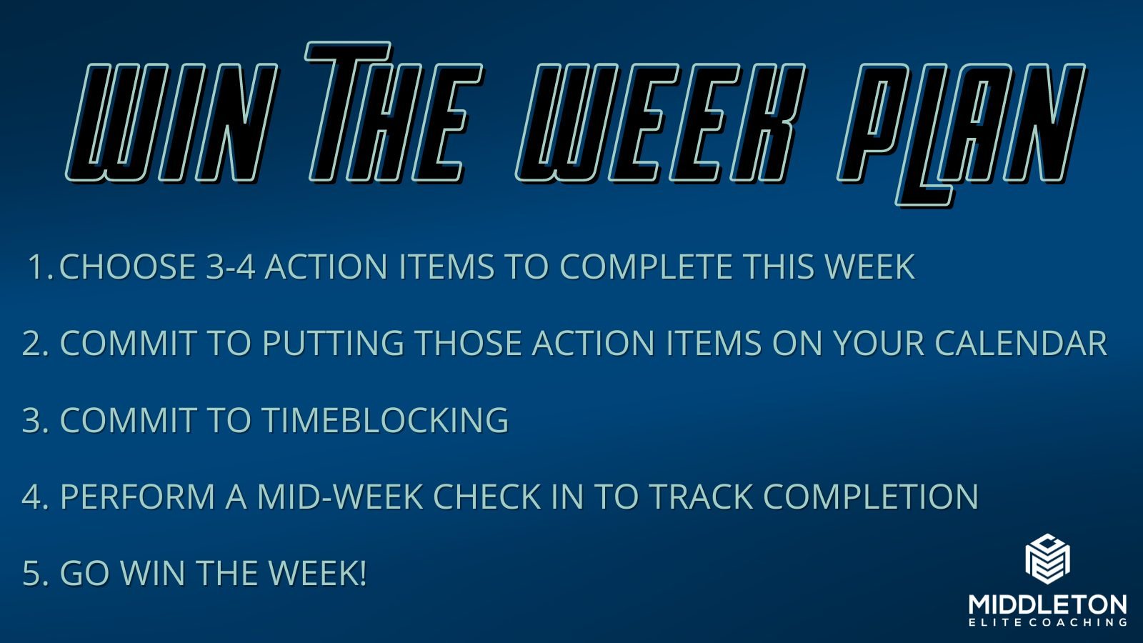 Win the Week - Brian Bursell