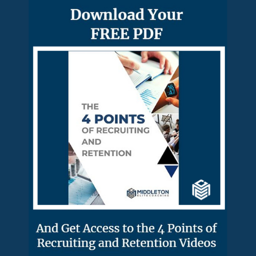 The 4 Points of recruiting and retention THE 4 POINTS OF RETENTION (RECRUITING) MIDDLETON ELITE COACHING
