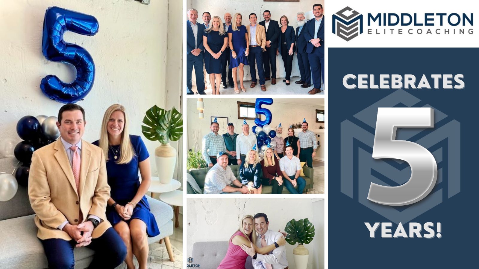 MEC Celebrates 5 years! Middleton Elite Coaching celebrates 5 years in business