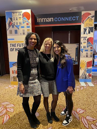 Talia McKinney, Debbie Lariviere, Giselle Ugarte at Inman Connect NY 2023 - Middleton Elite Coaching