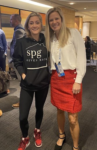 Sheena Saydam of Saydam Properties with Debbie Lariviere of Middleton Elite Coaching at Inman Connect NY 2023