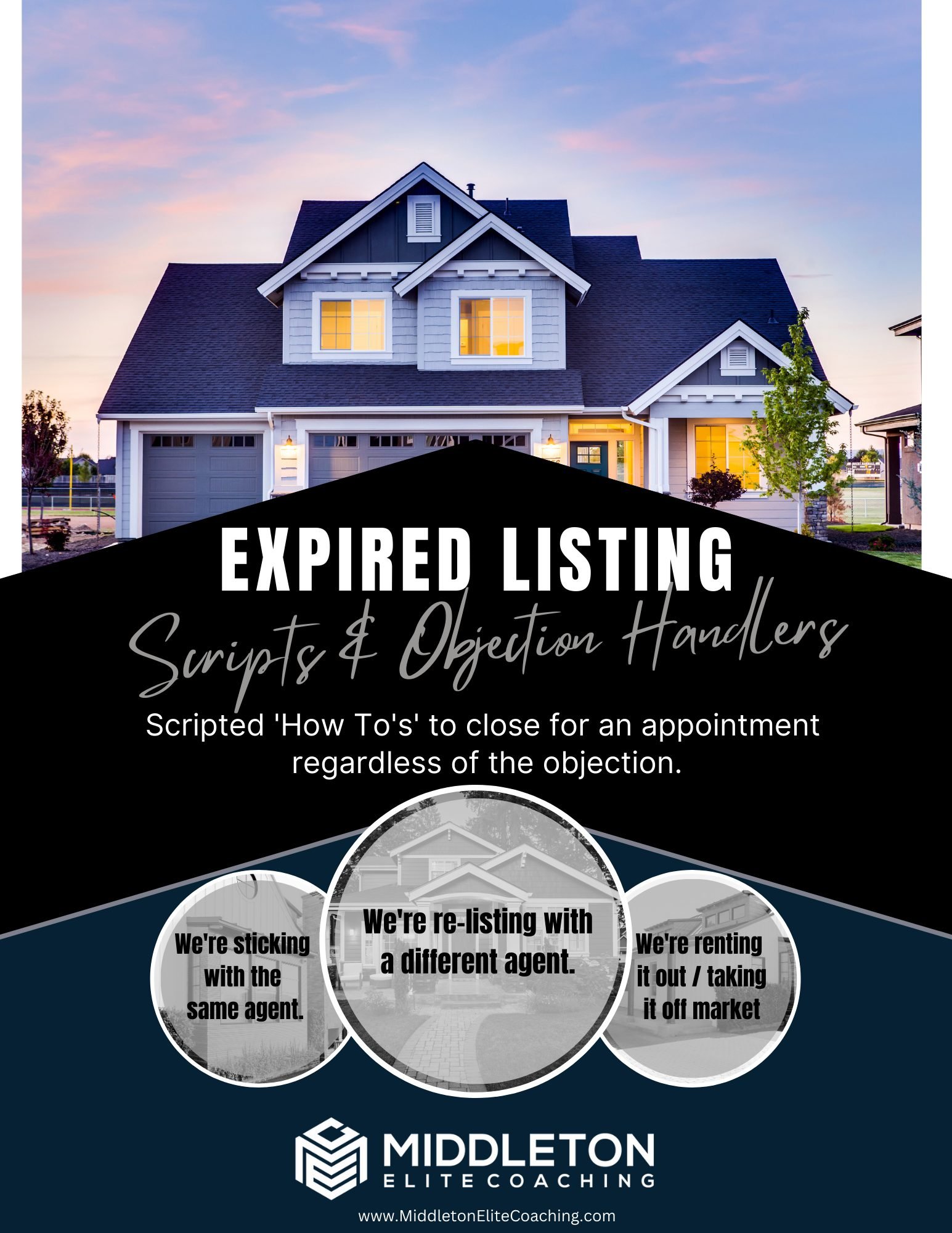 expired listing scripts and objection handlers MEC (1) Expired listing scripts - Middleton Elite Coaching - real estate coaching