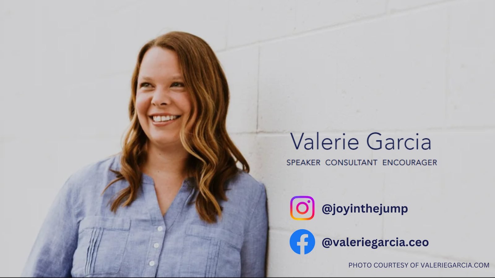 @joyinthejump Speaker Valerie Garcia