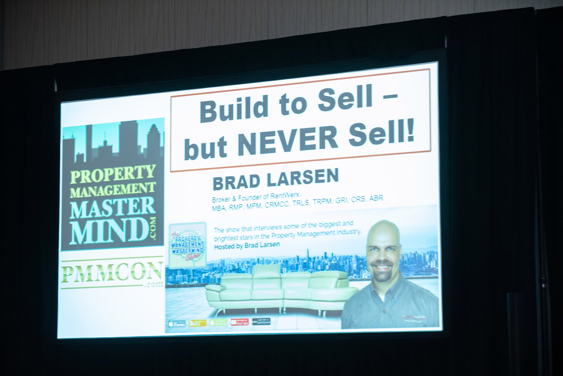 Brad Larsen at PMMCON 2023 Build To Sell - Brad Larsen at PMMCON 2023