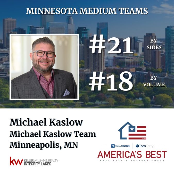 Michael Kaslow (3) 32 Middleton Elite Coaching Clients Named to 2023 RealTrends Rankings reports!<br />