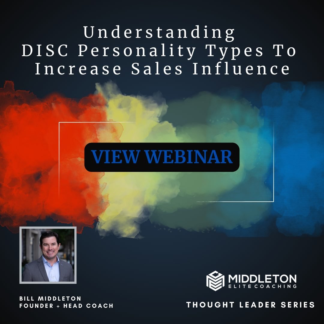 Copy of Thought Leader Series - with Bill Middleton on DISC for Sales THE 4 POINTS OF RETENTION (RECRUITING) MIDDLETON ELITE COACHING