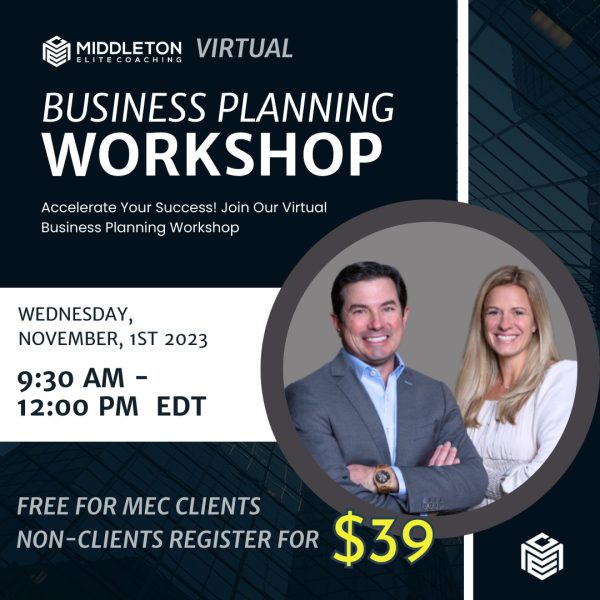 MEC's Virtual Business Planning Workshop - November 2023