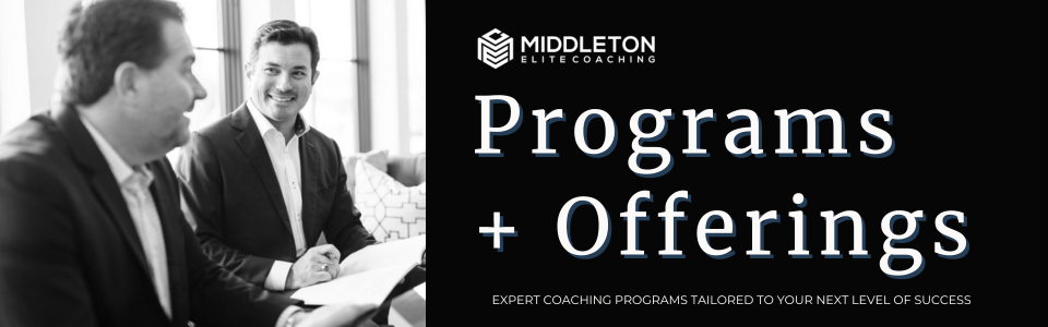 Middleton Elite Coaching Programs and Offerings