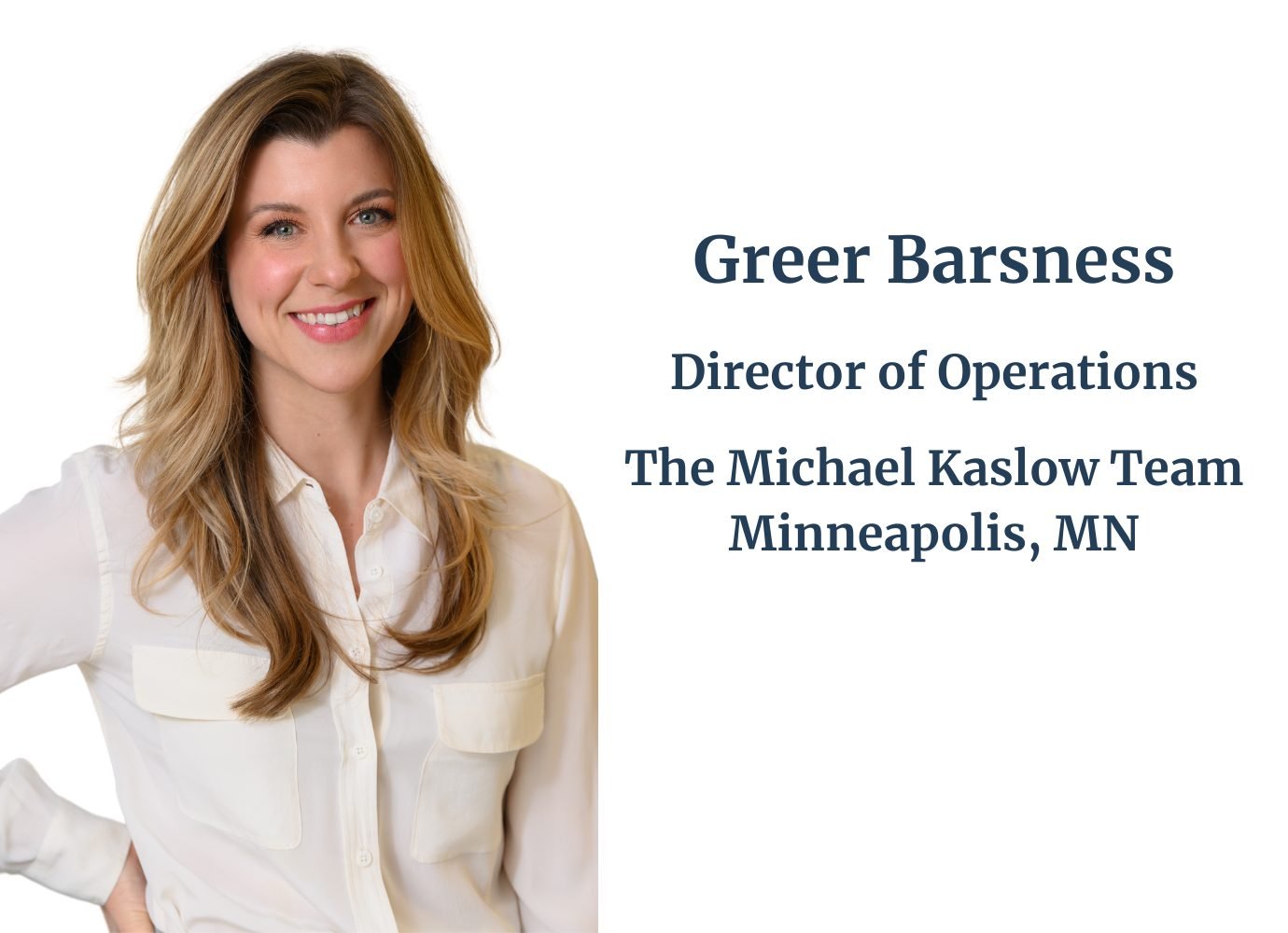 GB for MEC Greer Barsness The Michael Kaslow Team Review